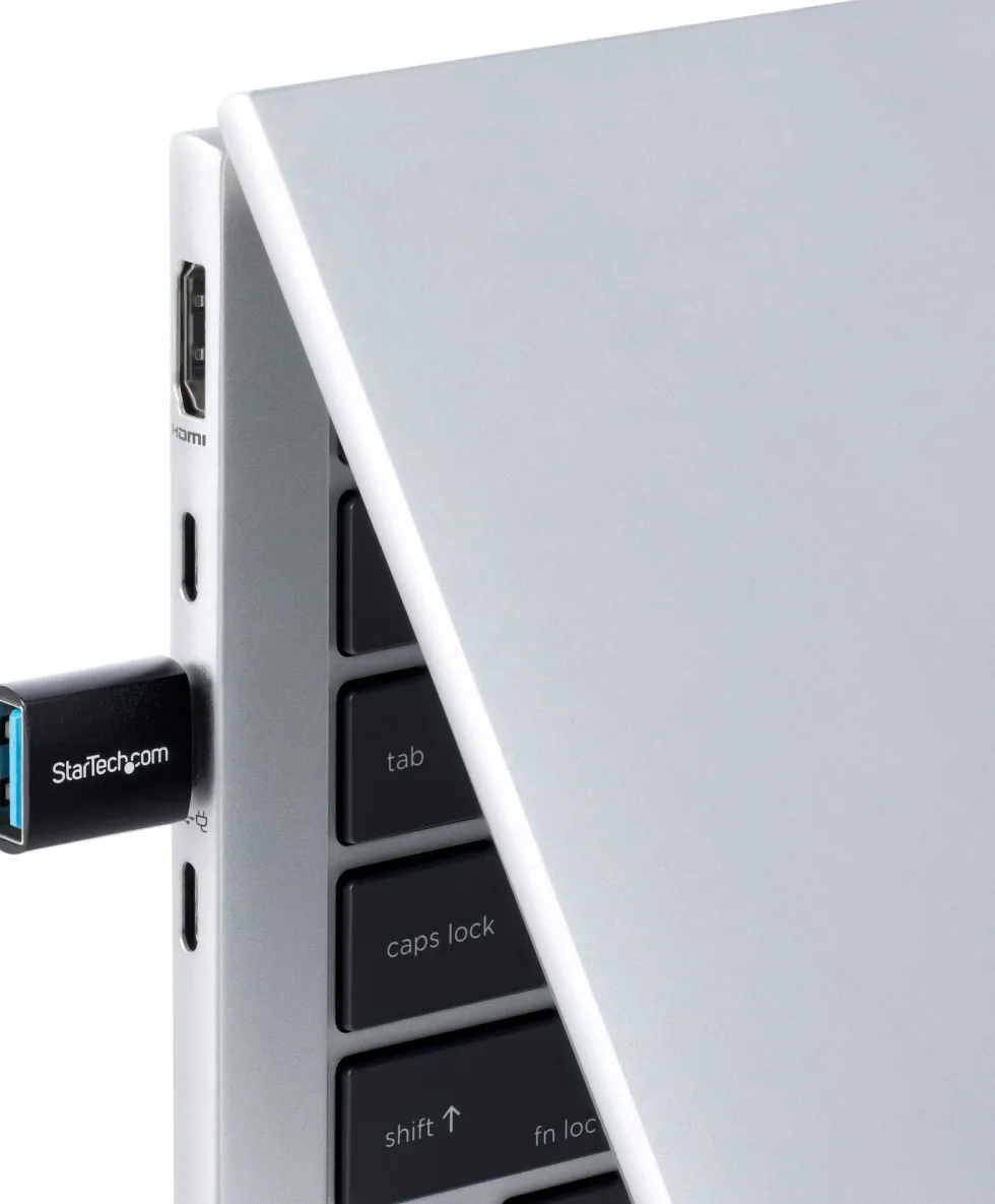 StarTech USB-C to USB-A Adapter, USB 5Gbps, Compact USB-C Male