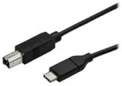 StarTech USB C to USB B Printer Cable - 1.6 ft / 0.5m - USB C