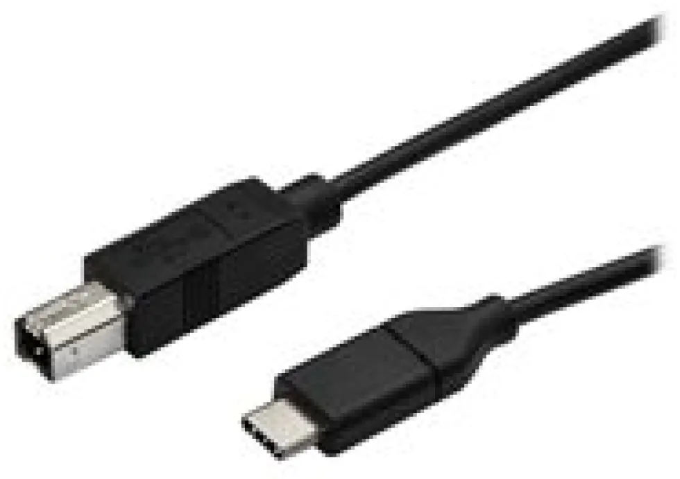 StarTech USB C to USB B Printer Cable - 1.6 ft / 0.5m - USB C