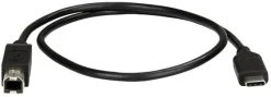 StarTech USB C to USB B Printer Cable - 1.6 ft / 0.5m - USB C