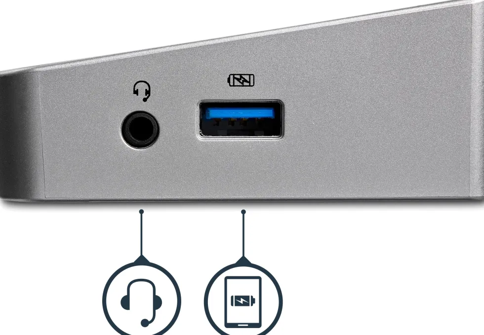 Startech USB 3.0-dockningsstation för trippelskärmar - 1x HDMI