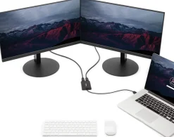 StarTech USB 3.0 till Dual DisplayPort-adapter - 4K 60 Hz