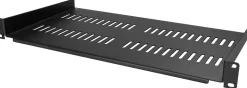 Startech 1U serverrackhylla - Universell ventilerad fribärande
