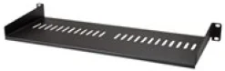 Startech 1U Vented Server Rack Cabinet Shelf, 7in Deep Fixed