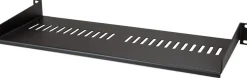 Startech 1U Vented Server Rack Cabinet Shelf, 7in Deep Fixed