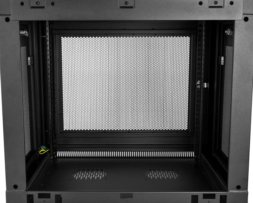 Startech 9U väggmonterat serverrackskåp - 15 tum djup