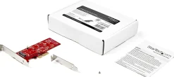Startech x4 PCI Express 3.0 till M.2 PCIe NVMe SSD Adapter
