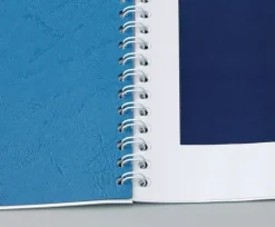 Stålspiral 34-ringar Svart, 12mm, 80 blad, 100/fp