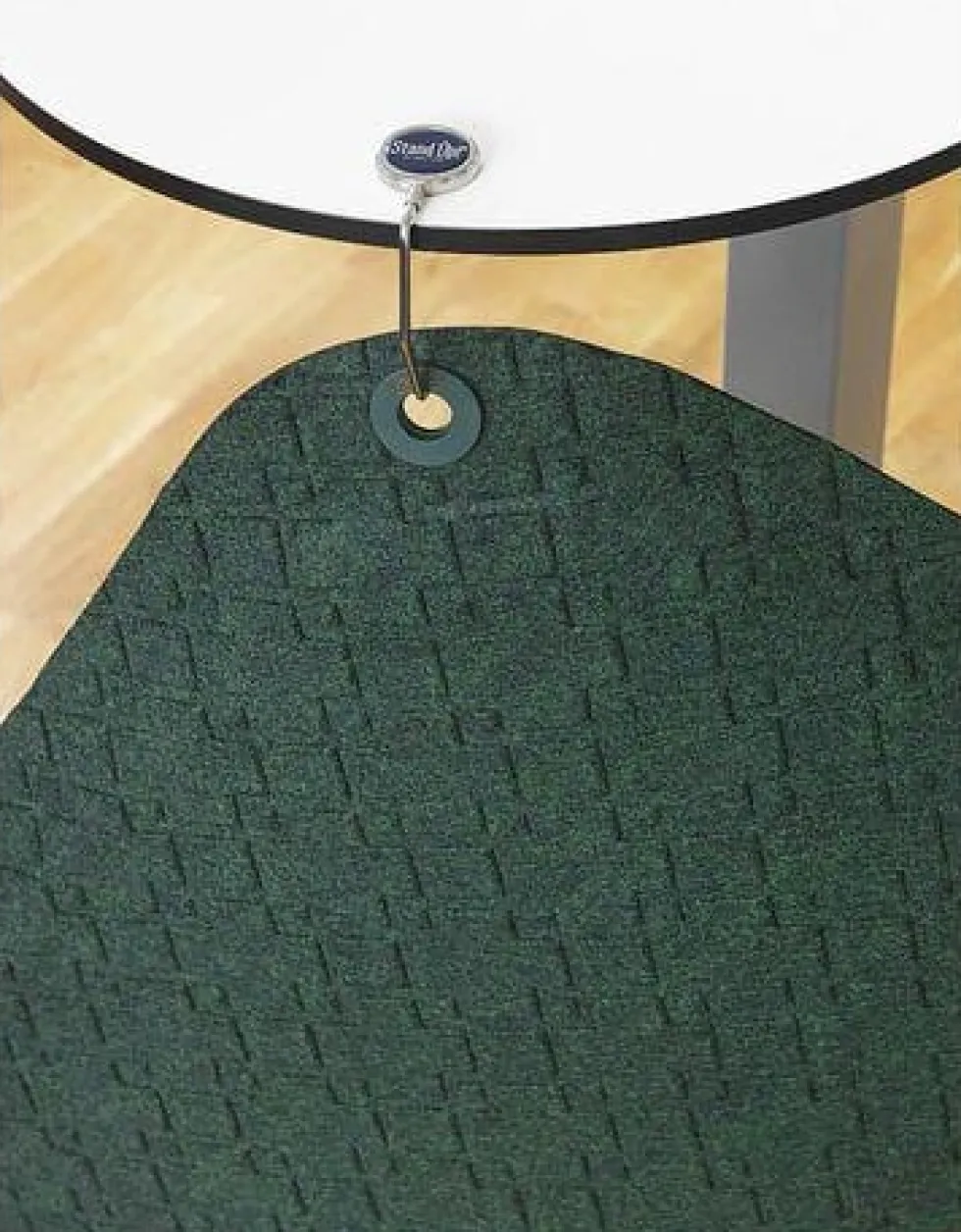 Ståmatta StandUp Air 53x77cm, nitrilgummi svart