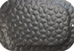 Ståmatta StandUp Air 53x77cm, nitrilgummi svart
