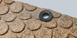 Ståmatta StandUp Circle 53x77cm, textil beige