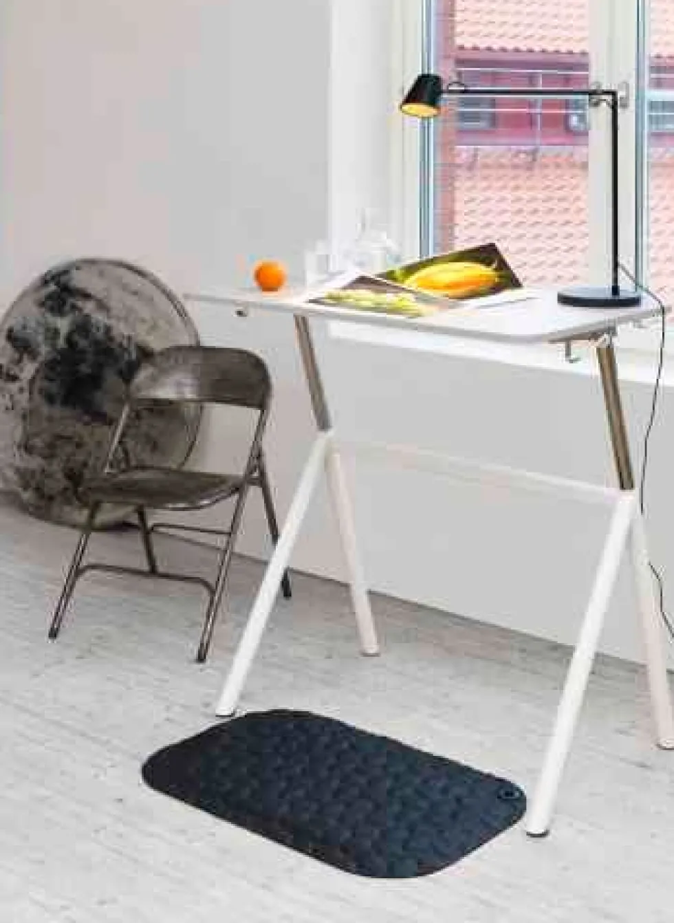 Ståmatta StandUp Original 53x77cm, textil grå