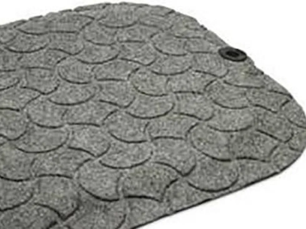 Ståmatta StandUp Original 53x77cm, textil grå