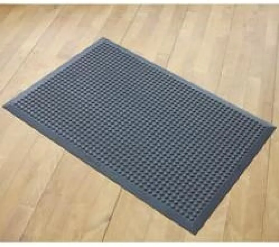 Ståmatta Yoga Pur 66x96cm, gummi grå