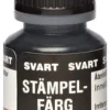 Stämpelfärg S Svart, för självfärgande stämplar