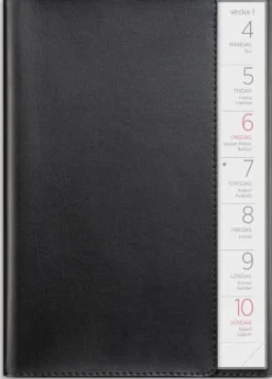 Stor Veckokalender 2027 konstl. Svart