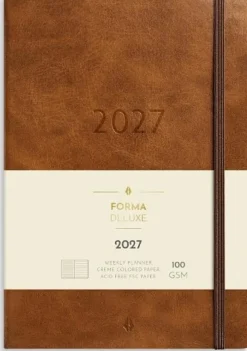 Stor Veckokal. Forma Deluxe 2027 brun