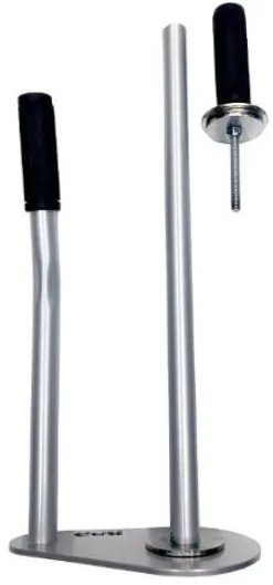 Sträckfilmshållare 38-48cm grå/svart