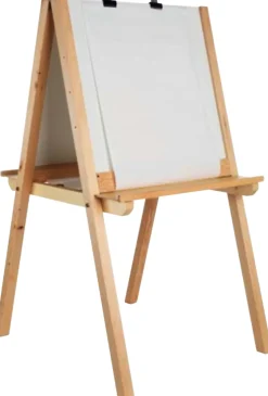 Ståstaffli Whiteboard Dubbelsidig, för barn, 60x115cm