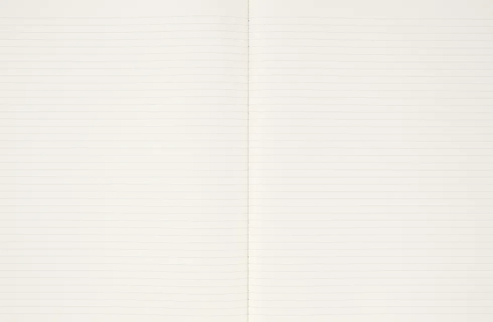 Student Cahier Linjerad XXL Svart