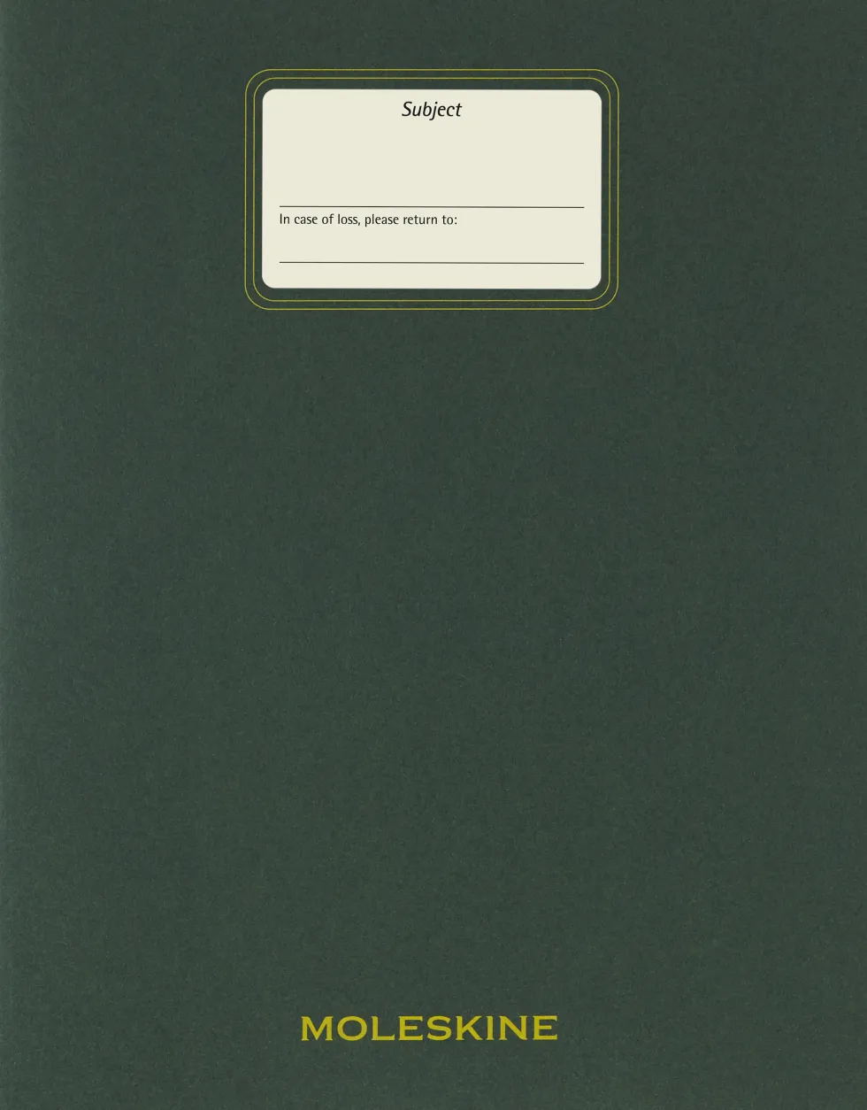 Student Cahier Olinjerad XXL Myrtle Green