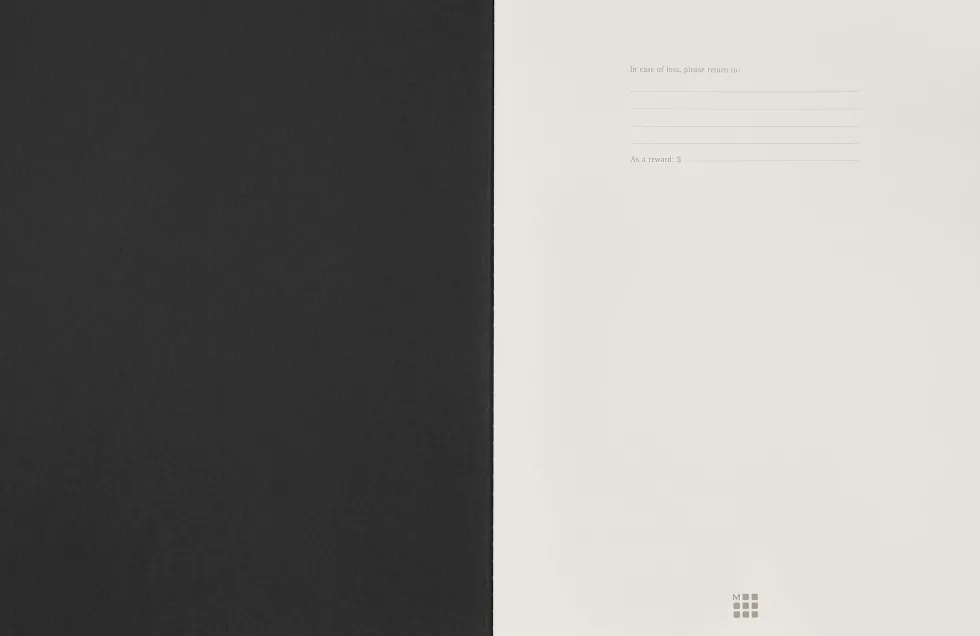 Student Cahier Olinjerad XXL Svart