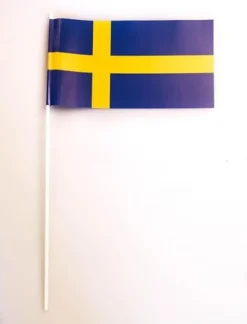 Svenska flaggan på pinne 50/fp