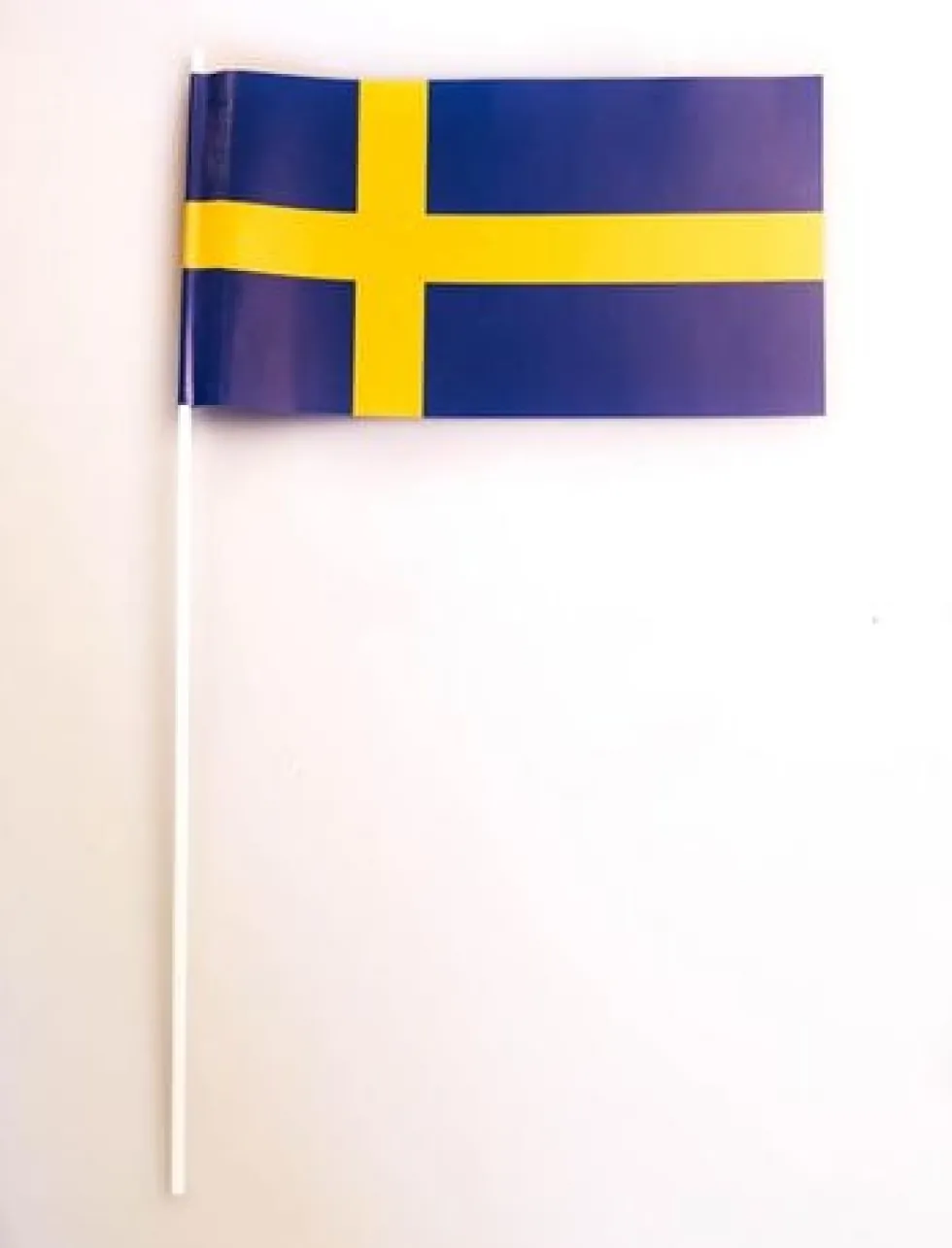 Svenska flaggan på pinne 50/fp
