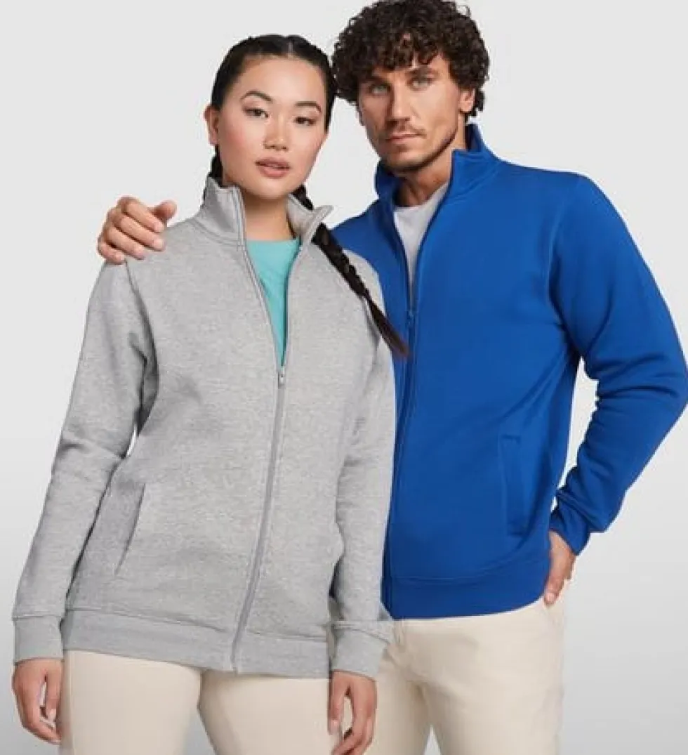 Sweater zip PF ulan unisex marin L