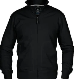 Sweatjacka TEXSTAR HC04 svart XL