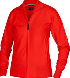Sweatjacka TEXSTAR WC04 dam röd XS