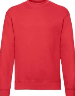 Sweatshirt FRUIT 62202 röd XL