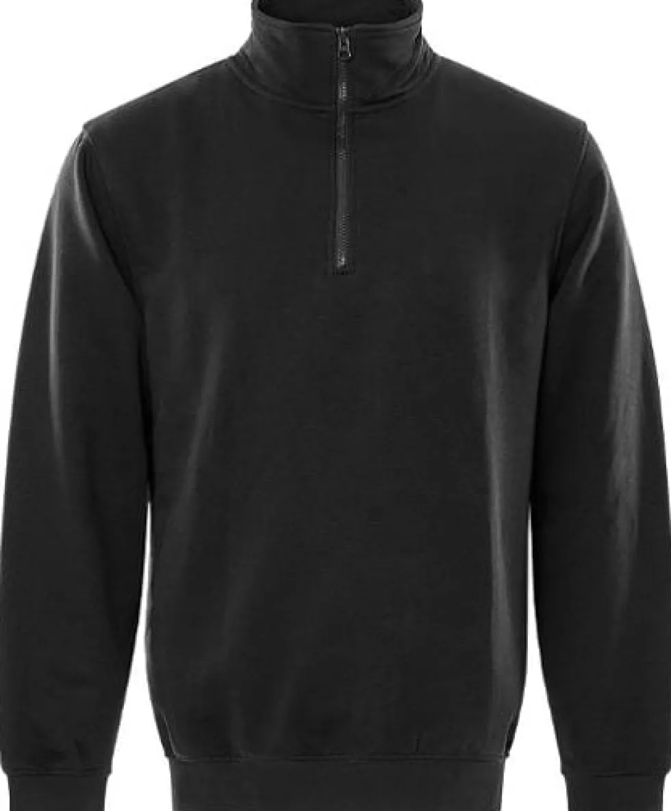 Sweatshirt halfzip FRISTADS 1737 sv XL