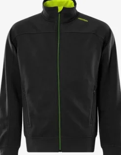 Sweatshirt jacka FRISTAD 7552 S sv/gul