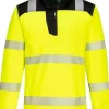 Sweatshirt PW3 Hi-Vis 1/4 Zip gul 2XL