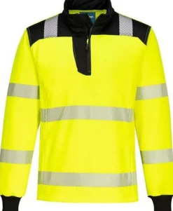 Sweatshirt PW3 Hi-Vis 1/4 Zip gul 5XL