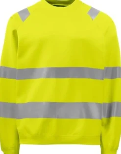 Swshirt varsel Projob 6106 gul kl3 3XL