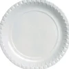 Tallrik DUNI Papper 22cm vit 100/fp
