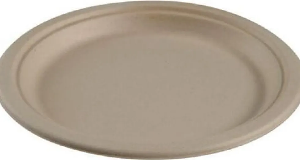 Tallrik Miljö Bagasse 23 cm 50/fp