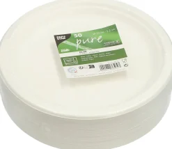 Tallrik PURE 23cm vit 50/fp