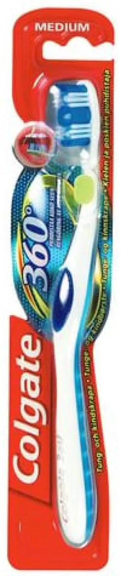 Tandborste COLGATE 360 medium