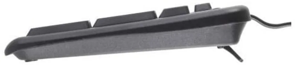 Tangentbord DELTACO slim kabel svart