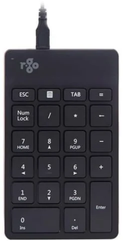 Tangentbord numeriskt R-GO Kabel