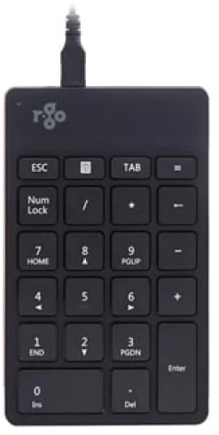 Tangentbord numeriskt R-GO Kabel