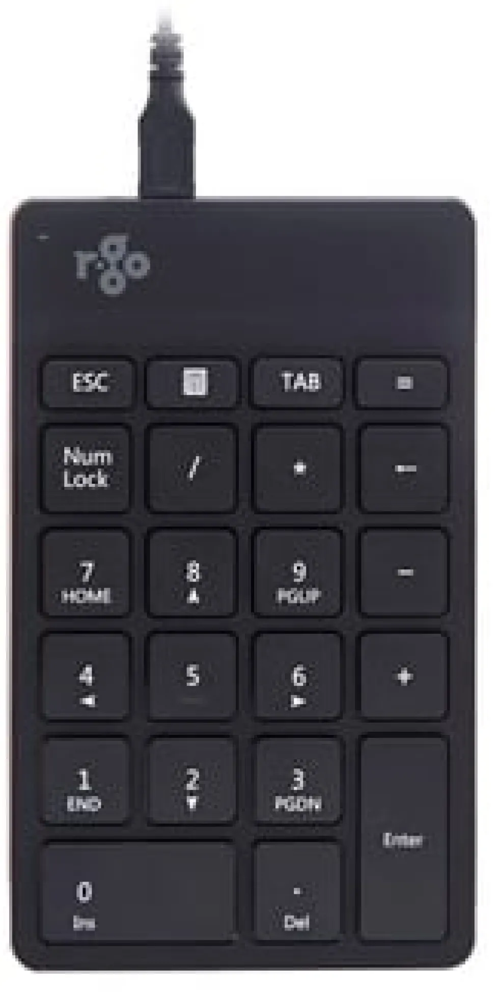 Tangentbord numeriskt R-GO Kabel
