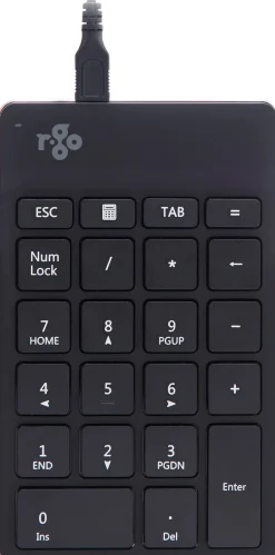 Tangentbord numeriskt R-GO Kabel