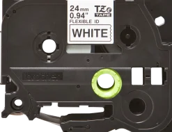 Tape BROTHER TZE-FX251 24mm svart på vit