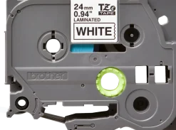 Tape Brother TZe 251 24mm svart på vit