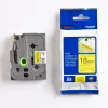 Tape BROTHER TZES641 18mm svart på gul