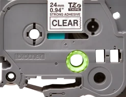 Tape BROTHER TZES151 24mm svart på klar
